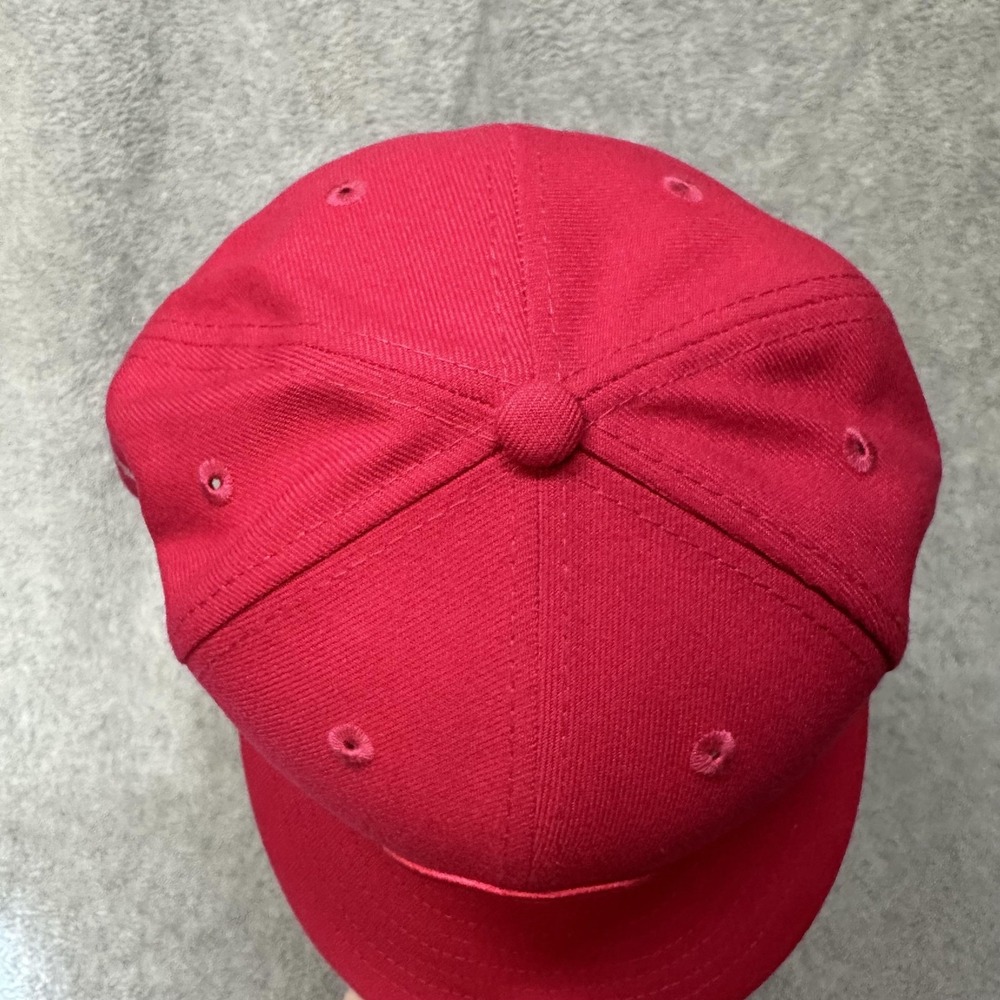 New Era Hat Cap Snap Back Mens One Size Pink G Logo 9FIFTY Embroidered Flat Bill - Picture 6 of 11